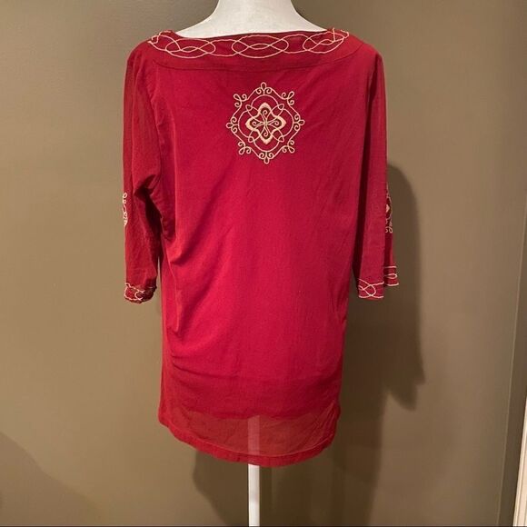 Lane Bryant  Embroidered Top - Picture 4 of 9